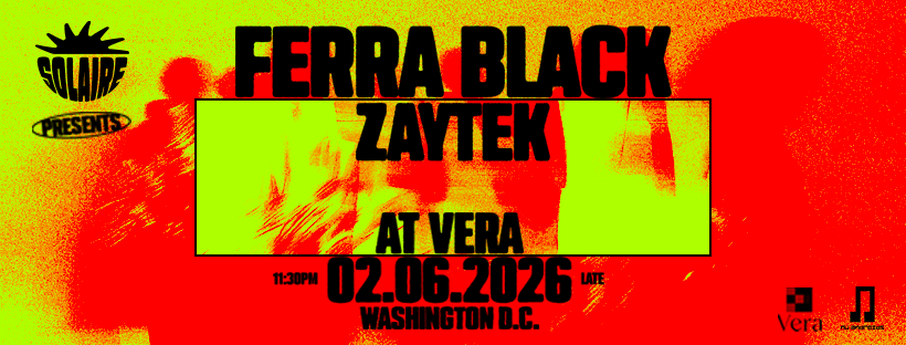 Solaire Presents: Ferra Black Cover
