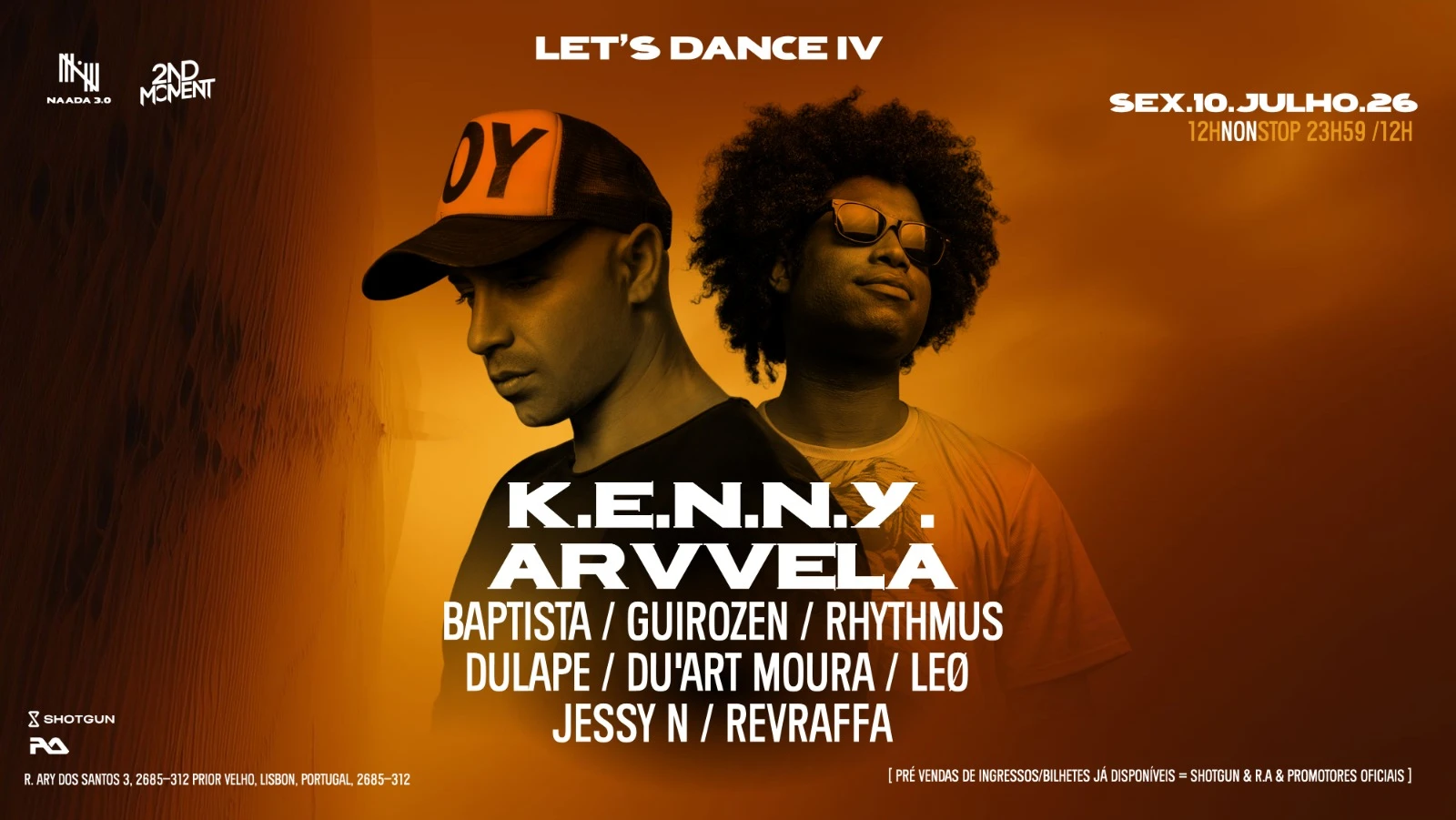 Let's Dance IV W/ Kenny & Arvvela & Special Guest's At Naada Cover