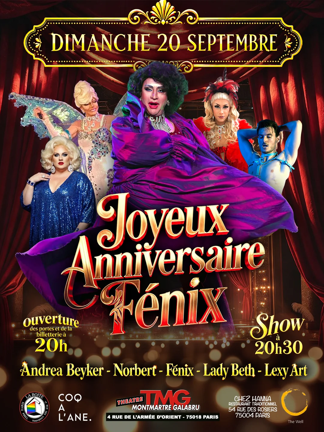 Joyeux Anniversaire Fénix Cover