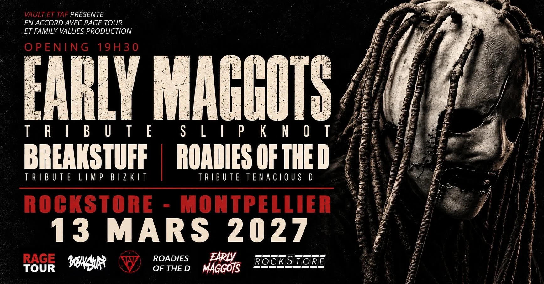 Early Maggots + Break Stuff + The Roadies Of The D Cover
