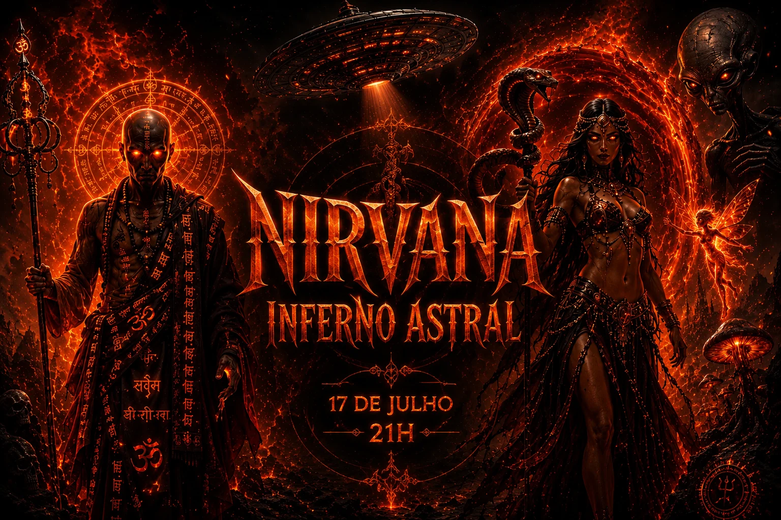 Nirvana - Inferno Astral Cover