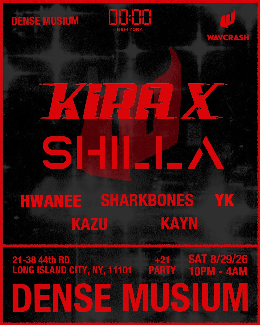Kira X And Shilla @ Midnight Club 00:00 Cover