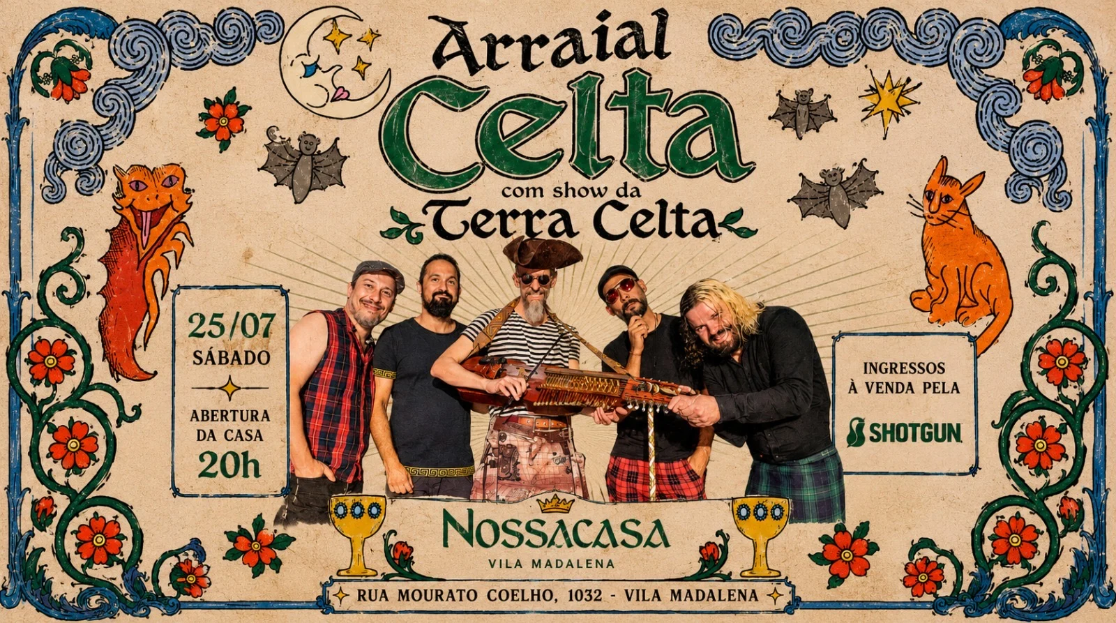 Arraial Celta Com Terra Celta Em São Paulo! Cover