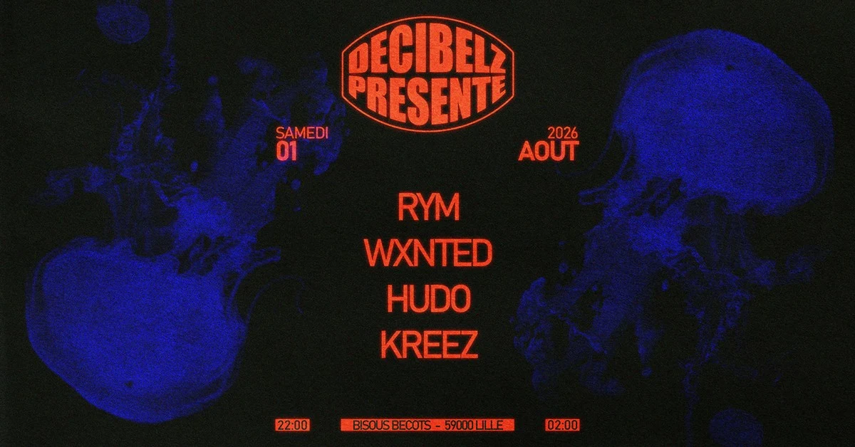 Decibelz Présente Rym - Wxnted - Hudo & Kreez Cover