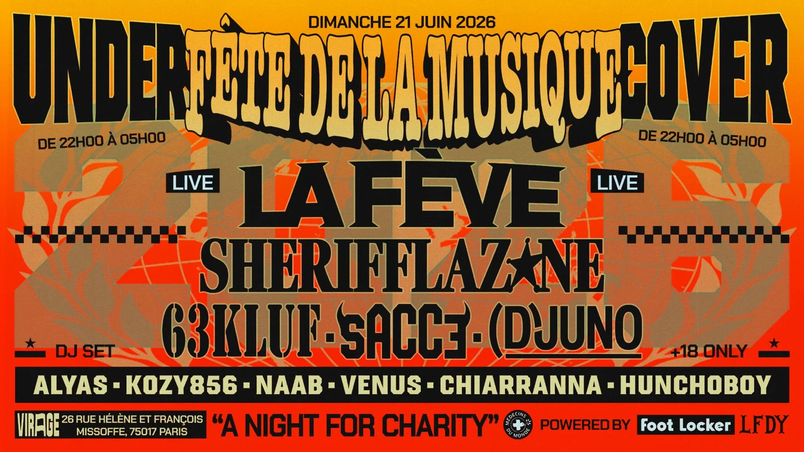 Undercover - Fête De La Musique - A Night For Charity Cover