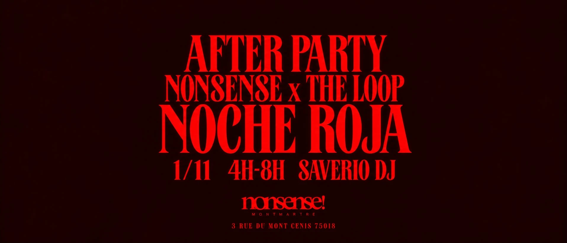 After Party The Freaky Loop - Nonsense Cover