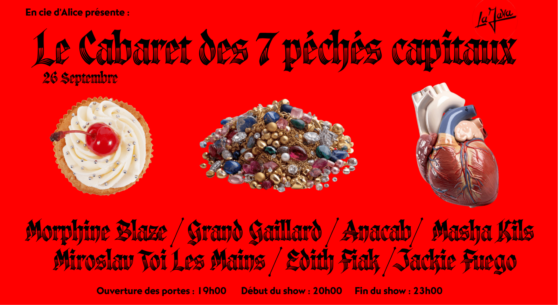 Le Cabaret Des 7 Péchés Capitaux Cover