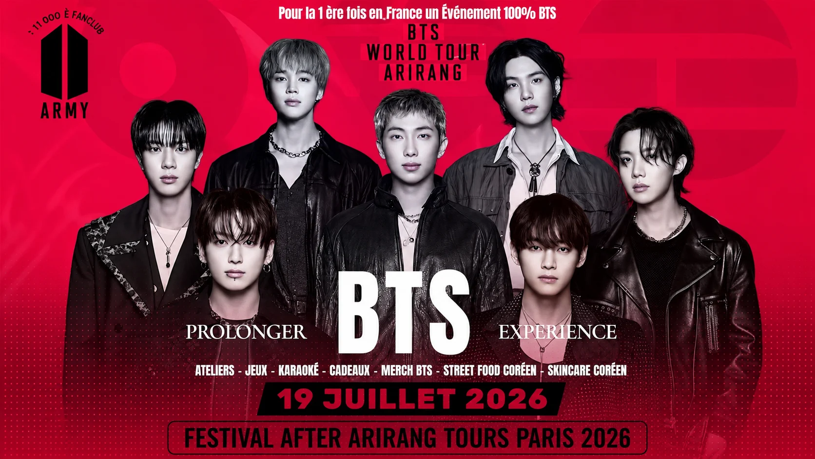 Bts Fan Day-Paris 19 Juillet 2026 Cover
