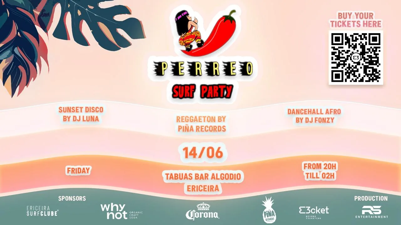 Perreo Surf Party 14/06 Cover