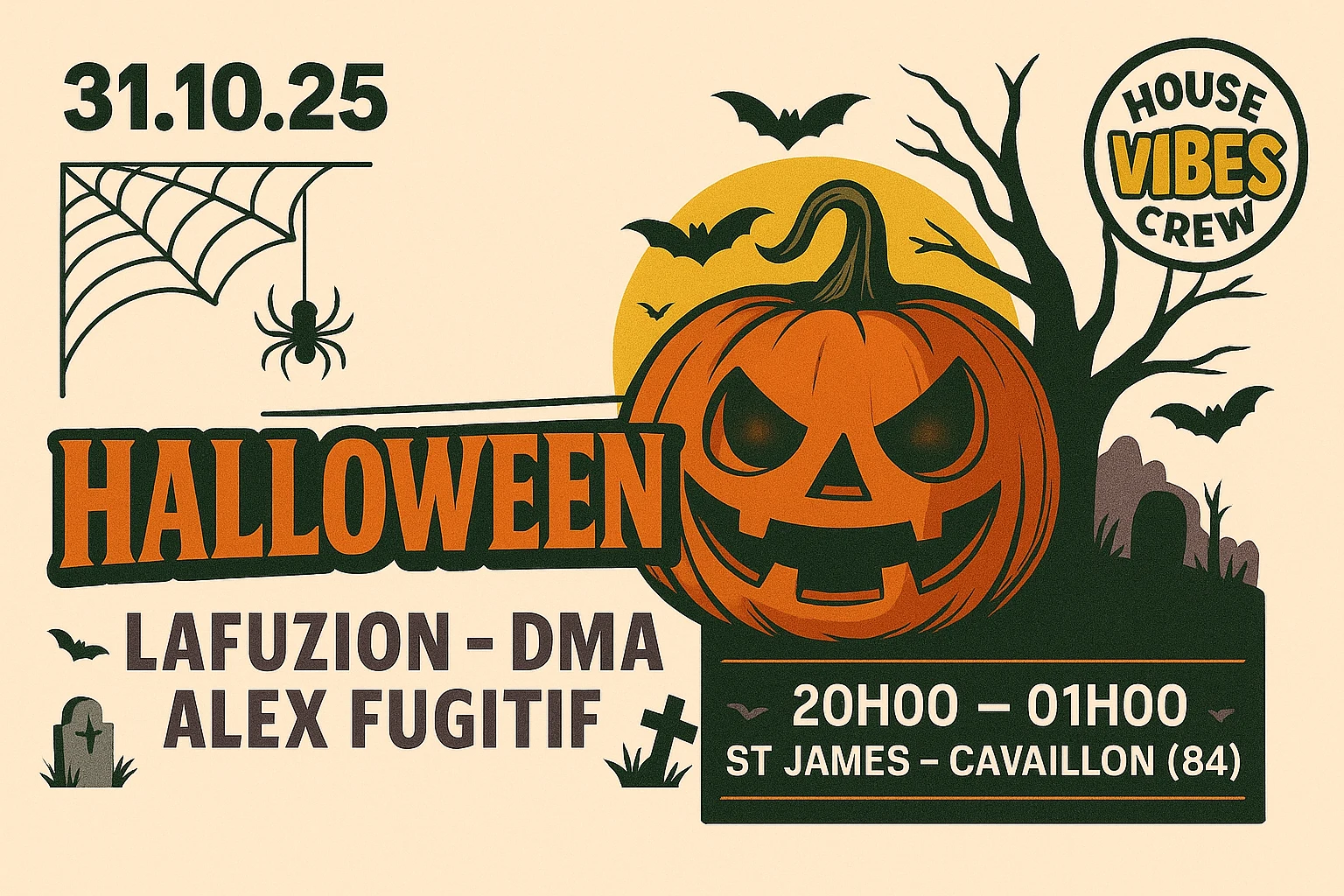 Halloween Du St James - Cavaillon Cover