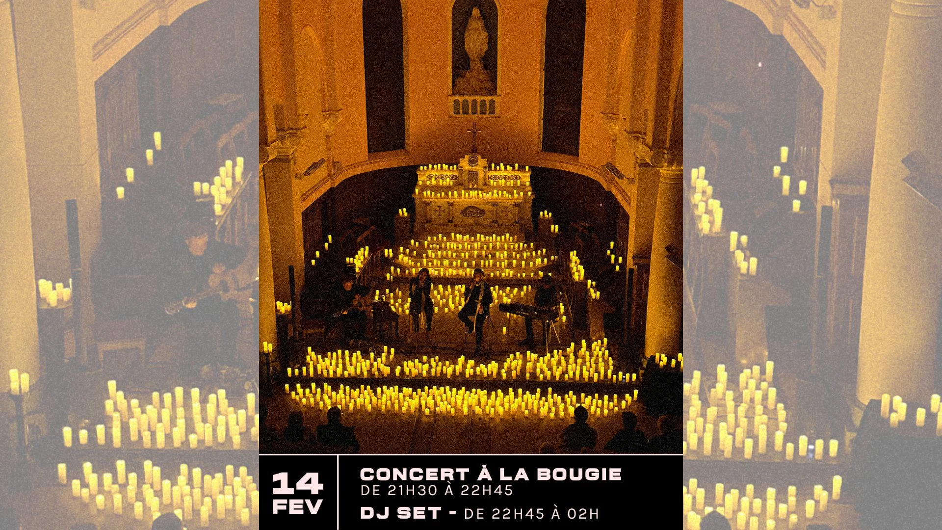 Soirée St-Valentin / Concert La Flamme Cover