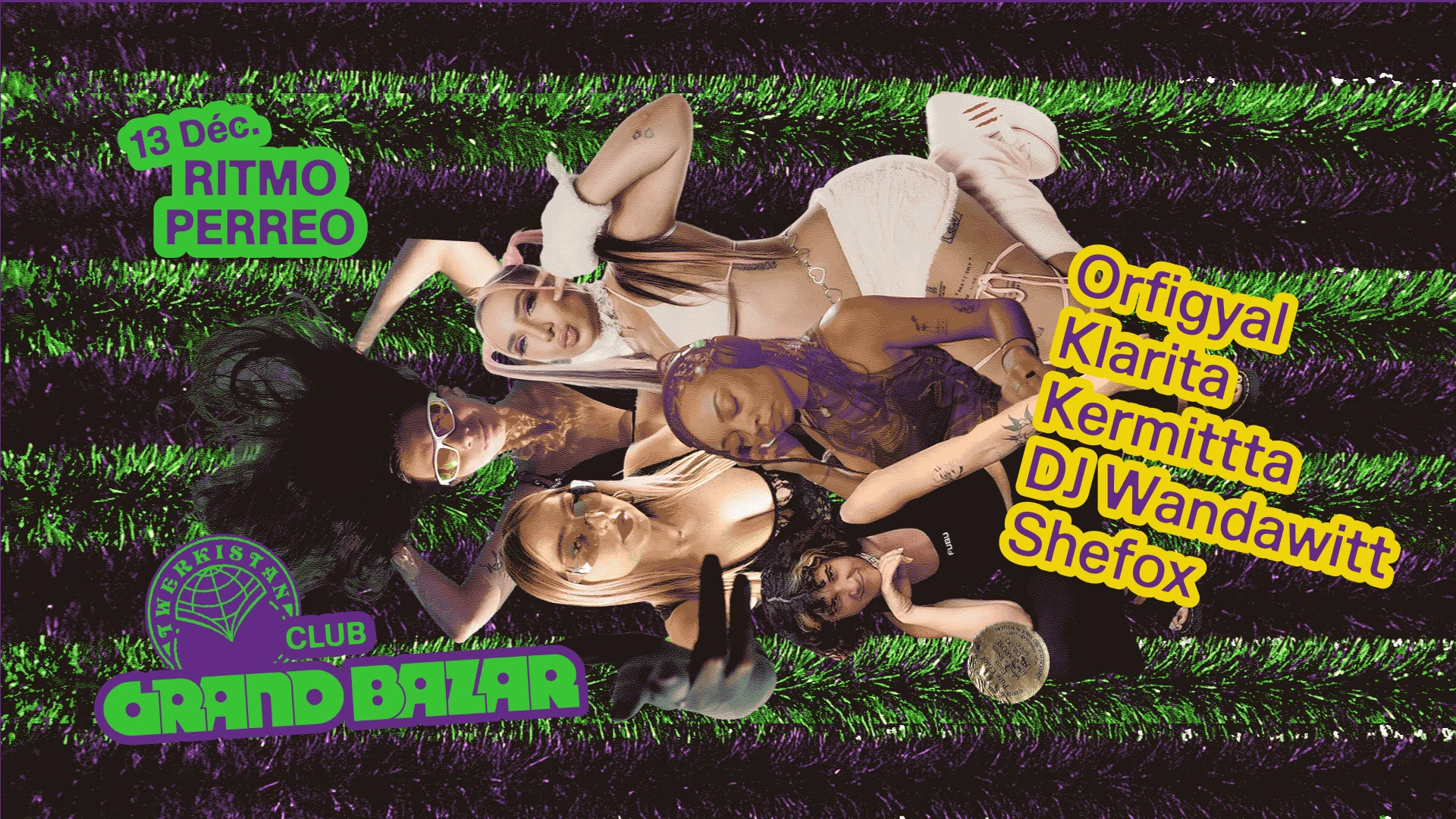Ritmo Perreo By Twerkistan • Grand Bazar Club • Samedi Cover