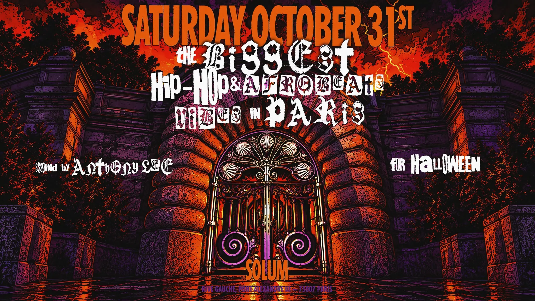 Biggest Hip Hop & Afrobeats Horror Halloween Cover