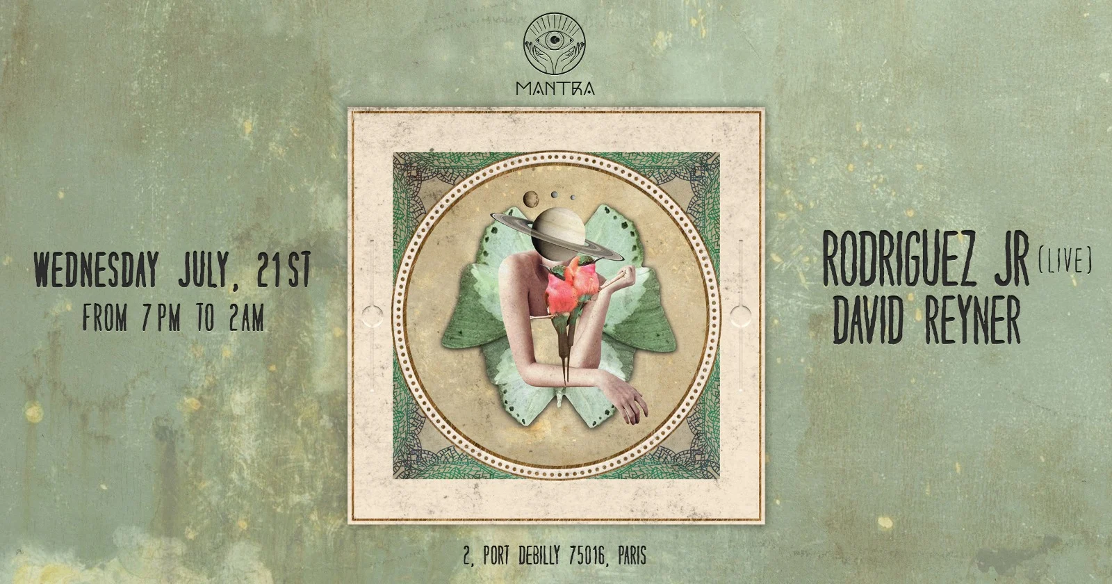 Mantra Paris Presents Rodriguez Jr (Live)  Cover