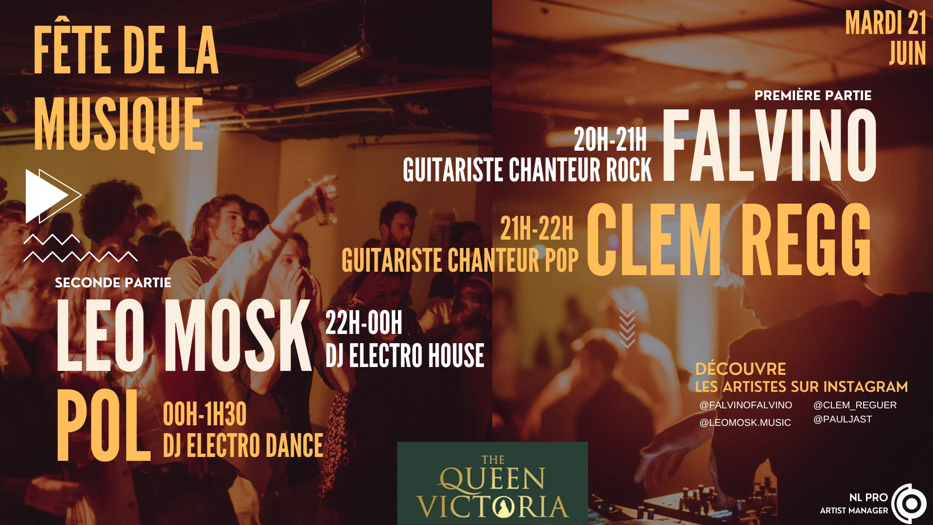 Fête De La Musique X Queen Victoria Cover