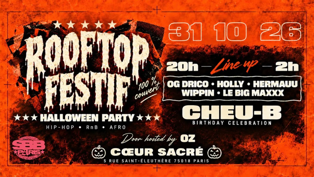 Sbb Halloween Party  Cheu-B Birthday Cover