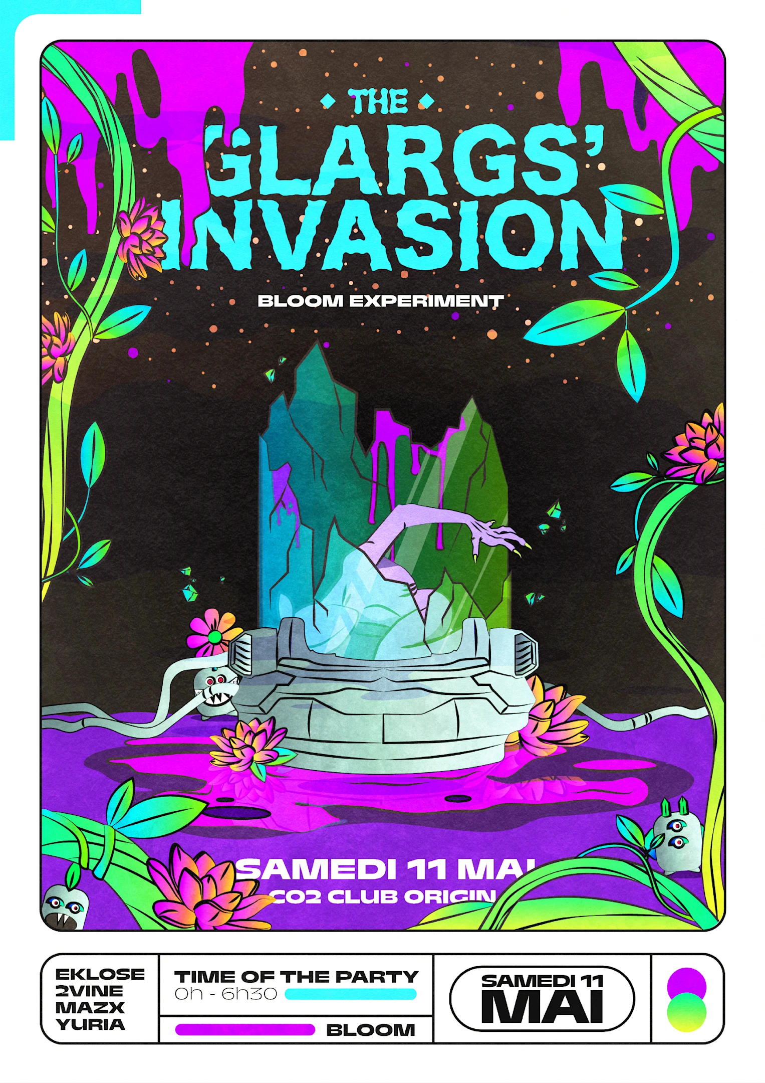 The Bloom Experiment : Glarg's Invasion Cover