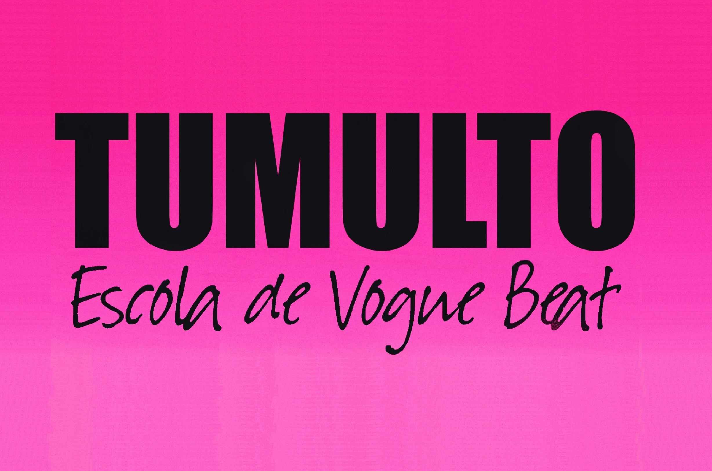 Tumulto - Escola De Vogue Beat Cover