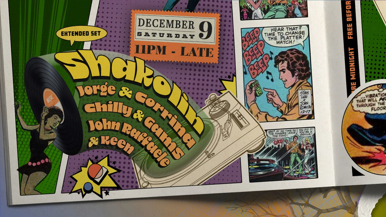 Apollo Studio W/ Shakolin, Keen, John Raffaele, Jorge, More. Cover