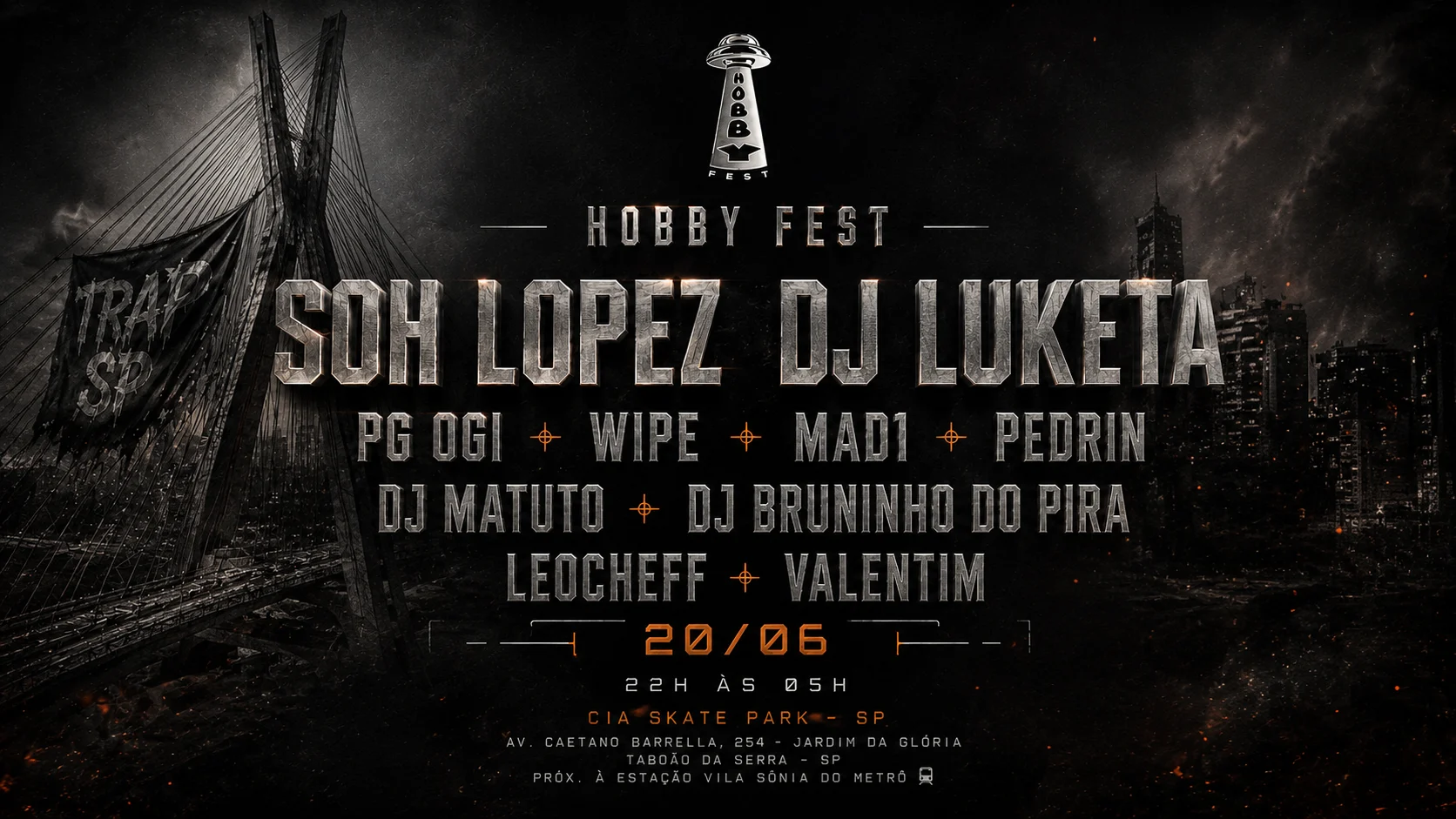 Hobby Fest Apresenta Soh Lopez & Dj Luketa [Recayd Mob] Cover