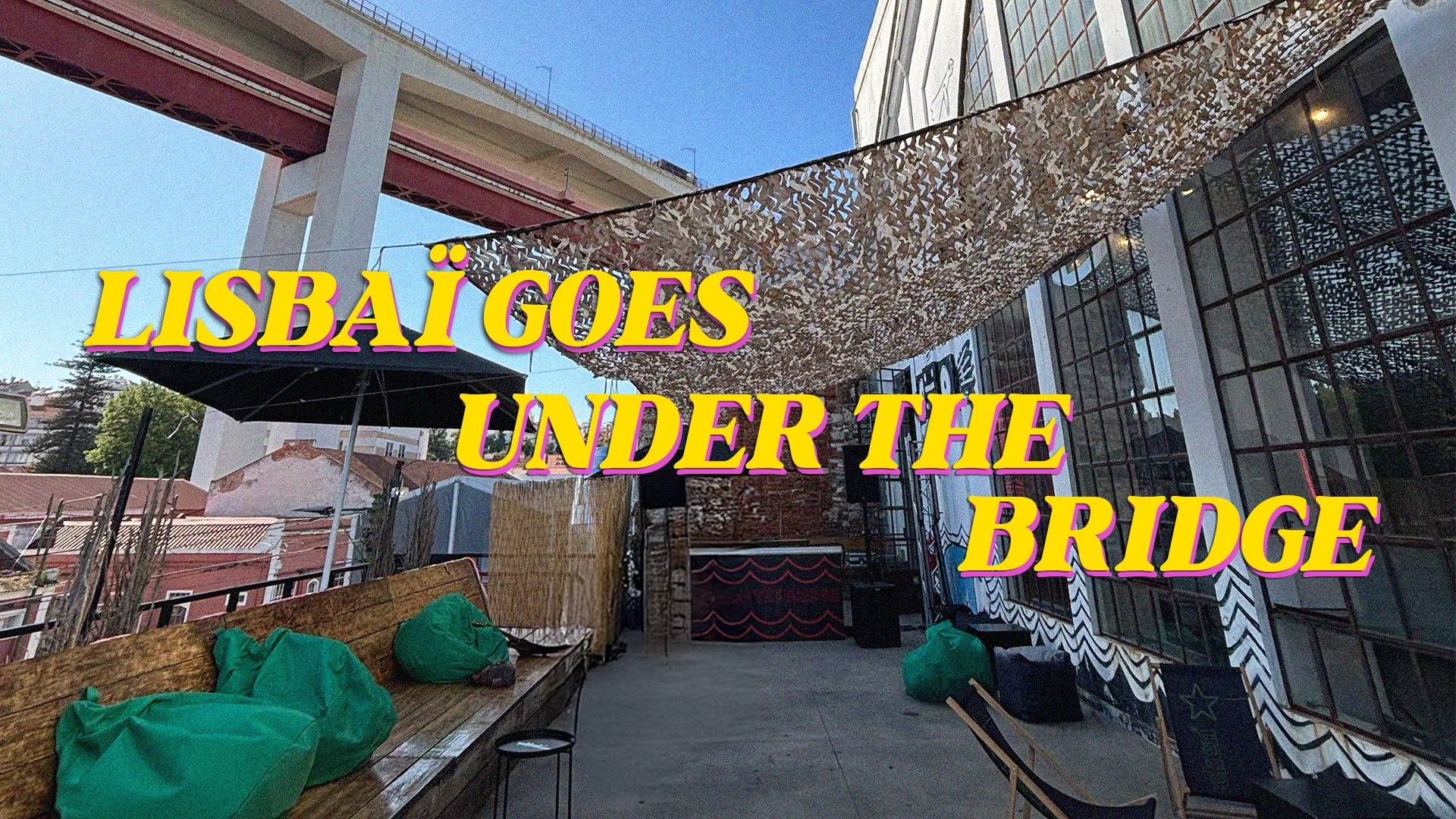 Lisbaï Goes Under The Bridge Cover