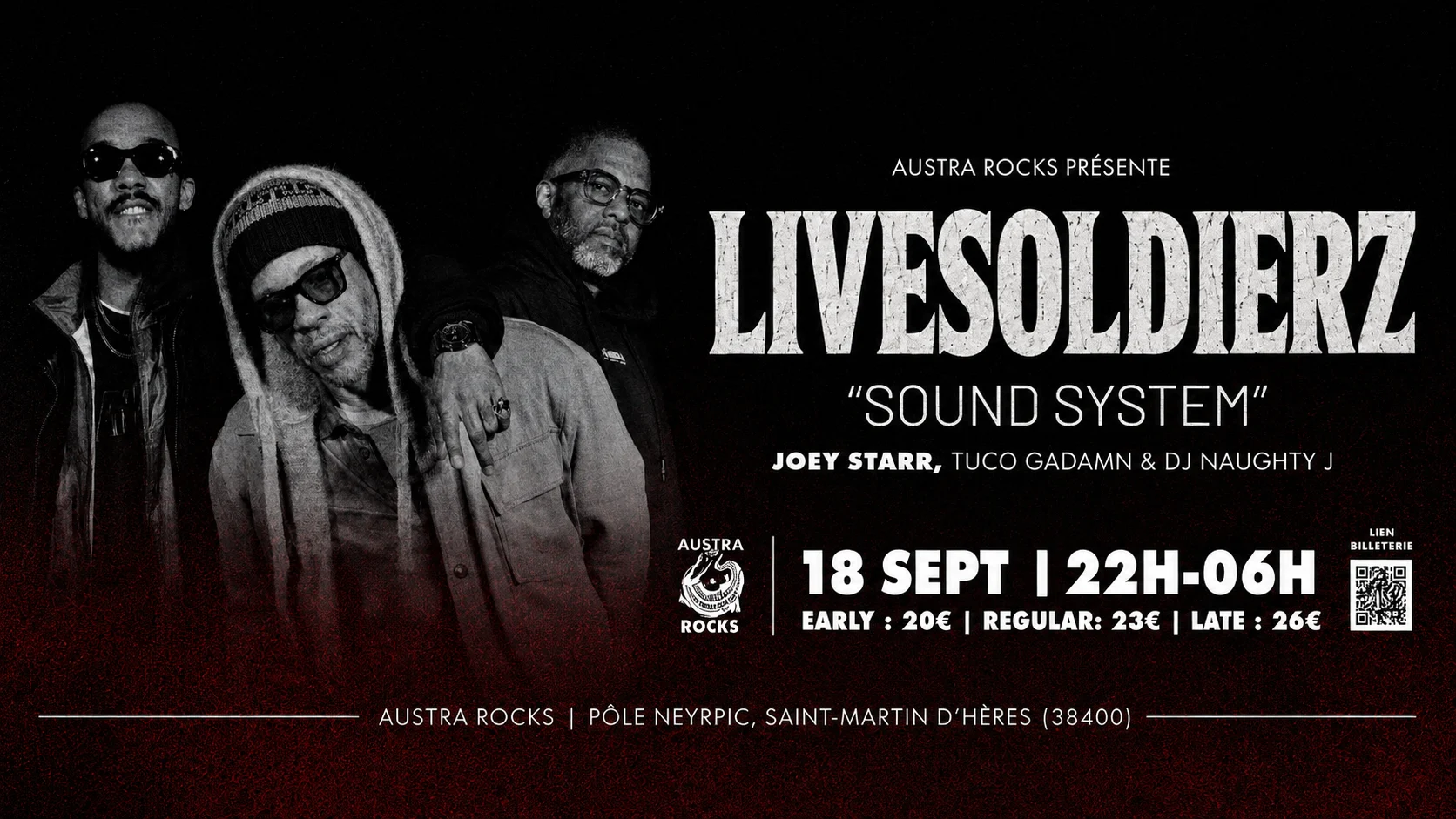 Joey Starr - Live Soldierz Soundsystem @ Austra Rocks Cover