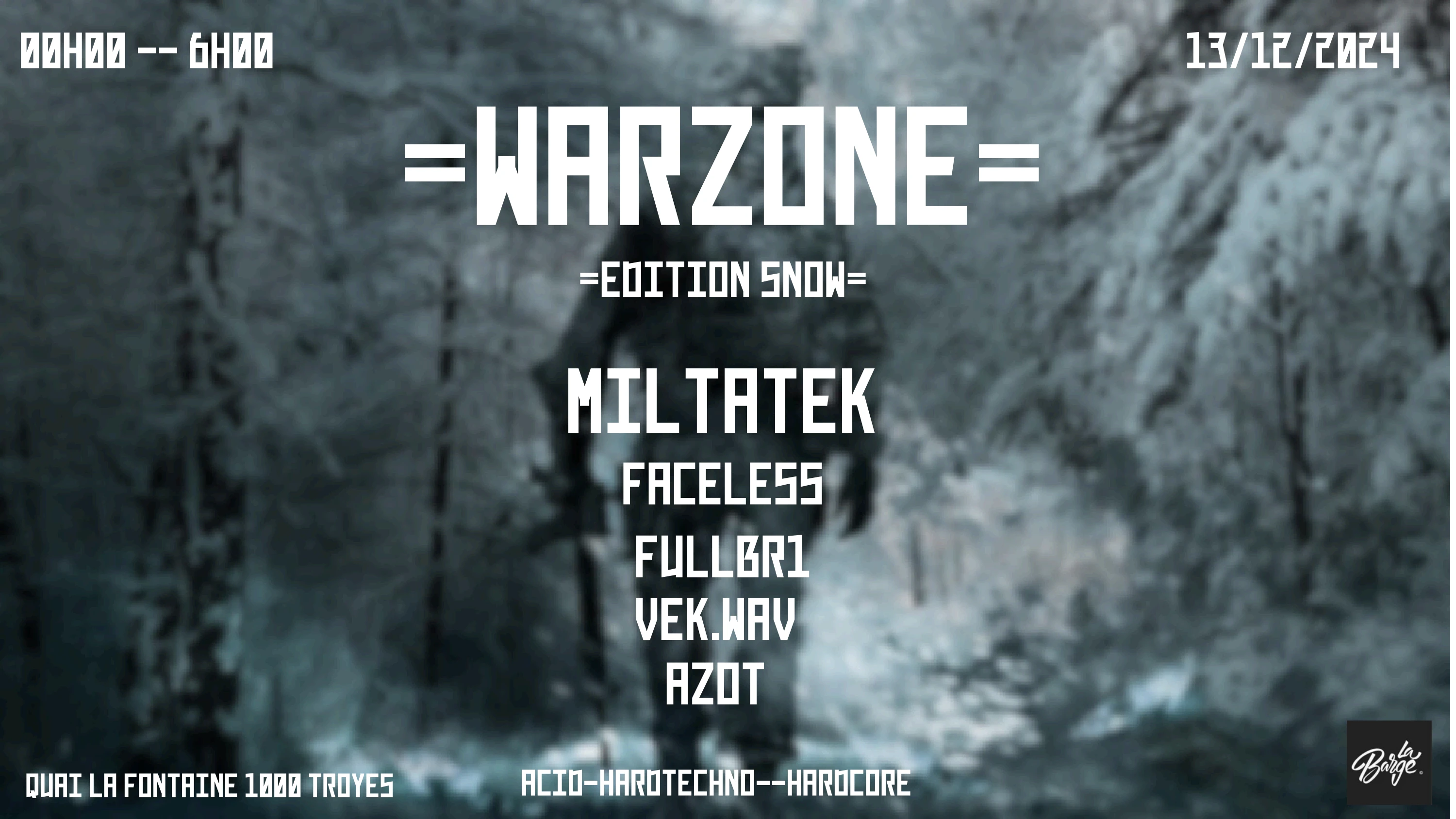Warzone Edition Snow Cover
