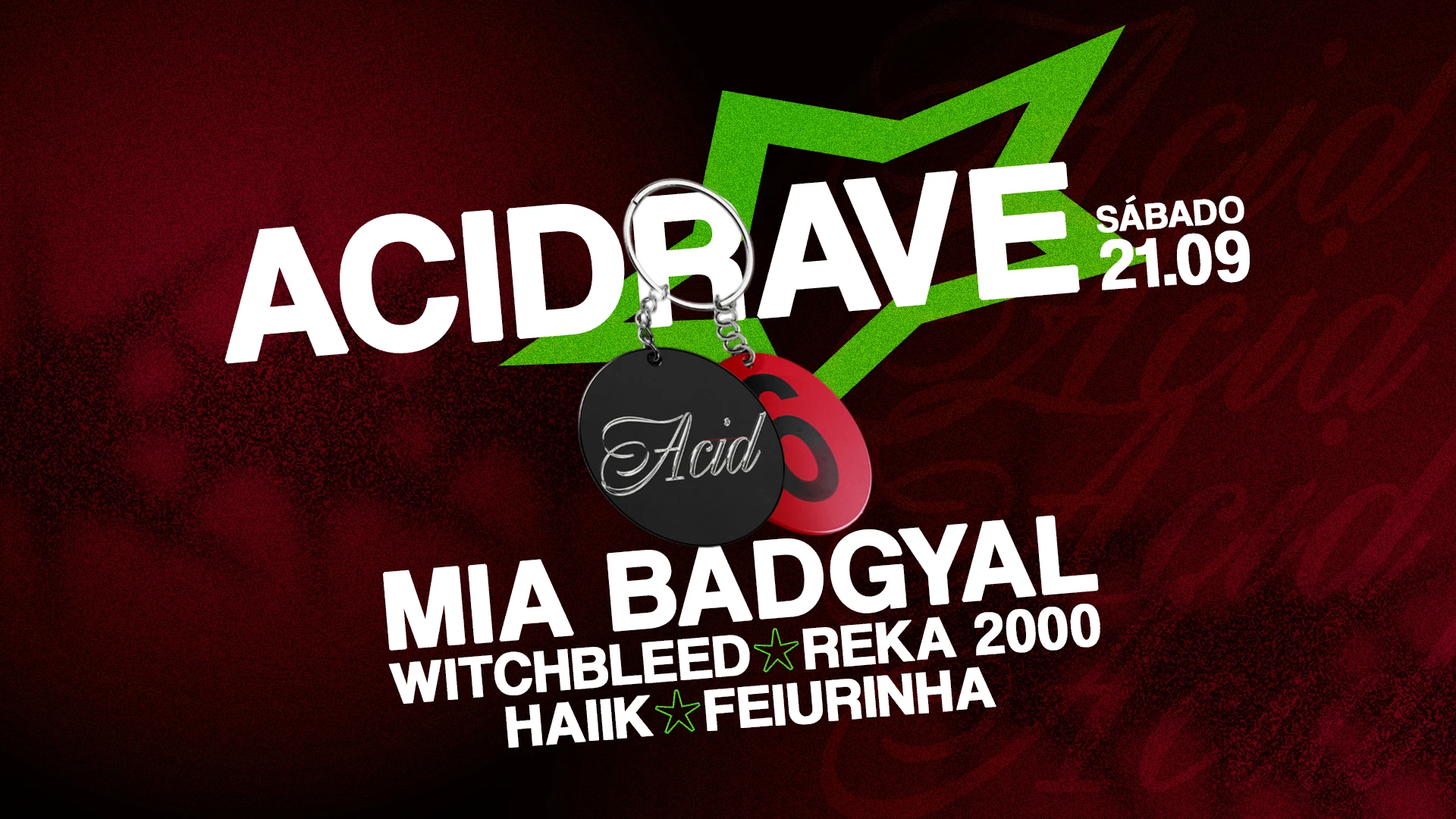 Acid Rave @ Zig Club Cover