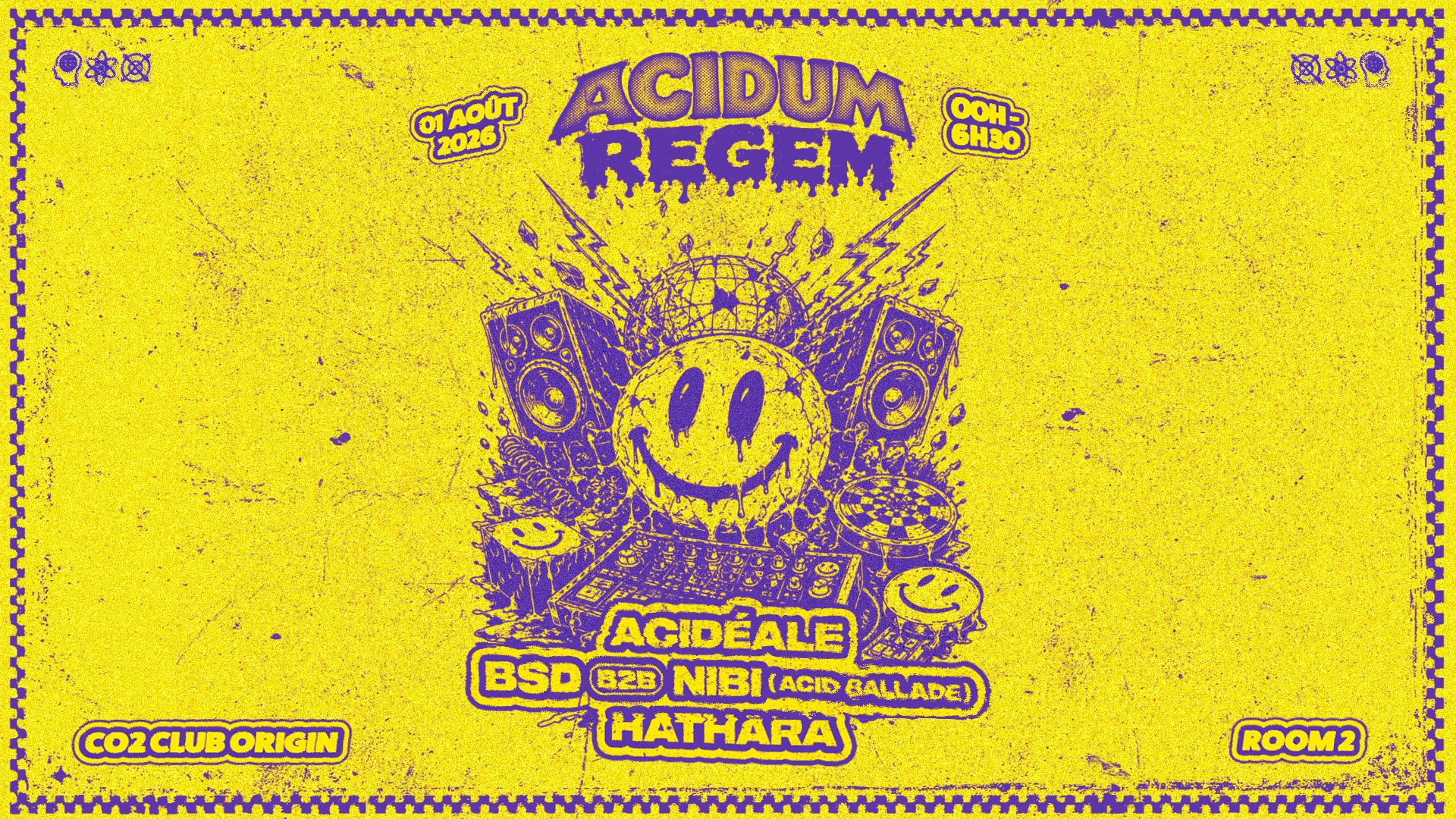 Acidum Regem W/Acidéale, Nibi, Bsd, Hathara Cover