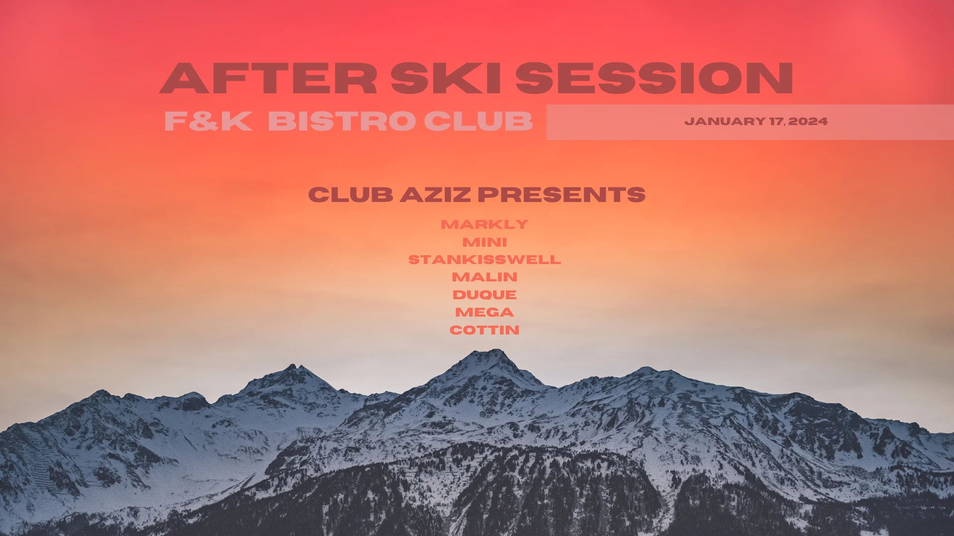 After Ski Session Cover
