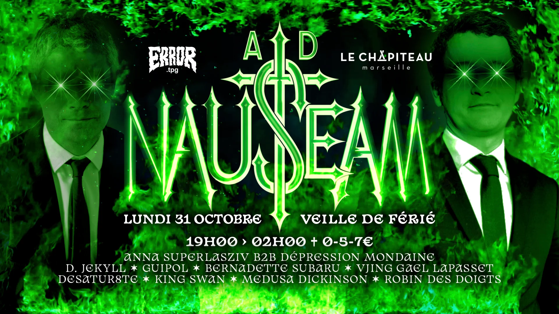 Ad Nauseam (Jusqu'à La Nausée) - Dj Sets & Performances Cover