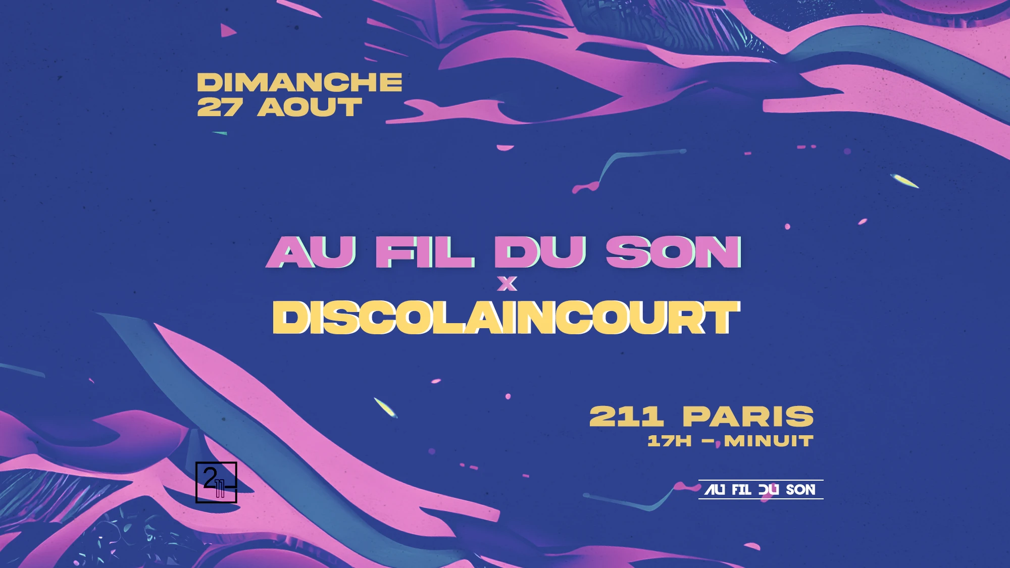 Au Fil Du Son X Discolaincourt X 211 Cover