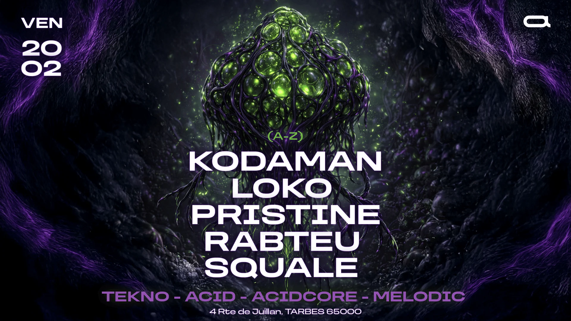Acid Tekno | Loko - Rabteu - Kodaman - Pristine Cover