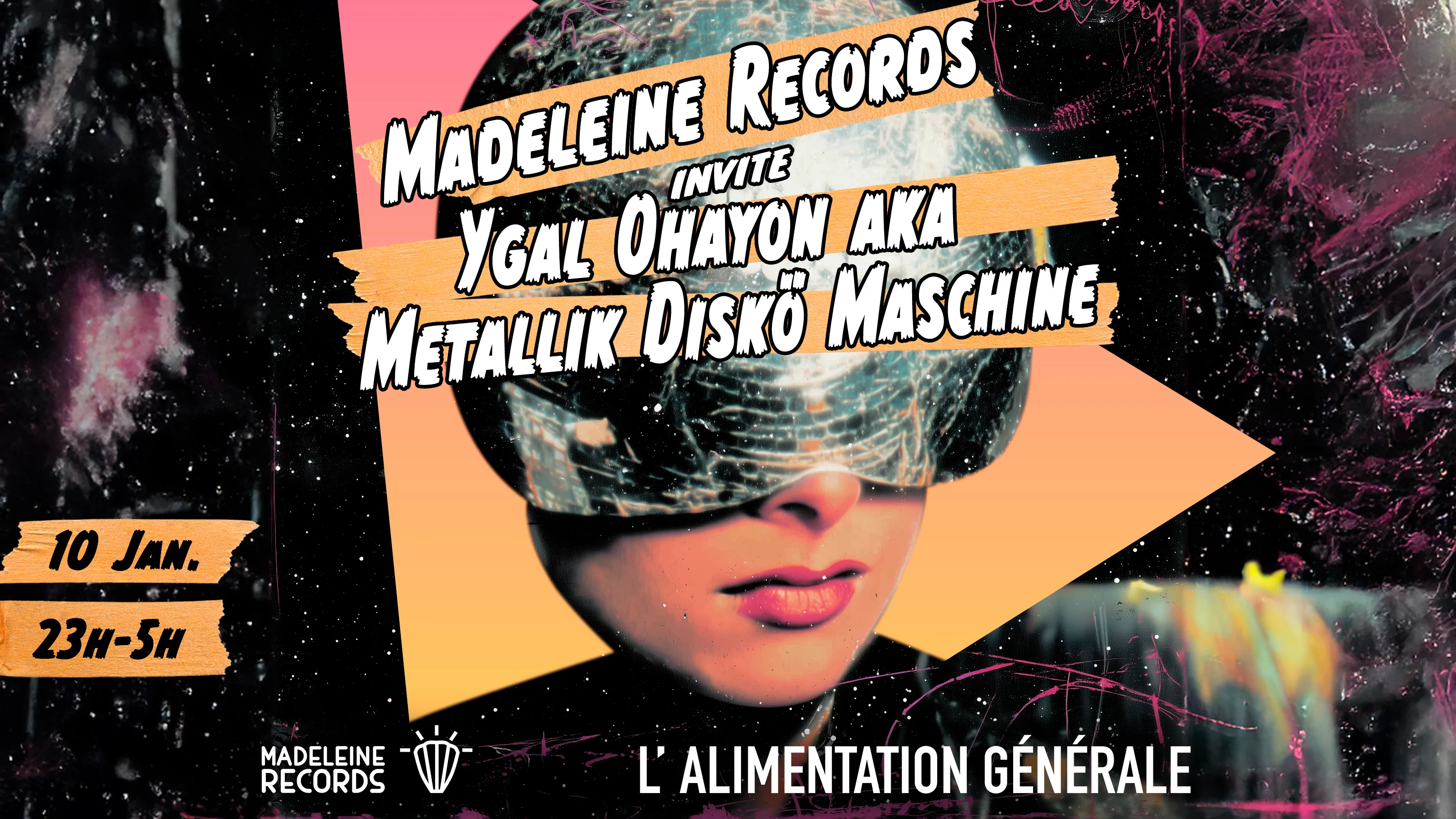 Madeleine Records Invite Ygal Ohayon Cover
