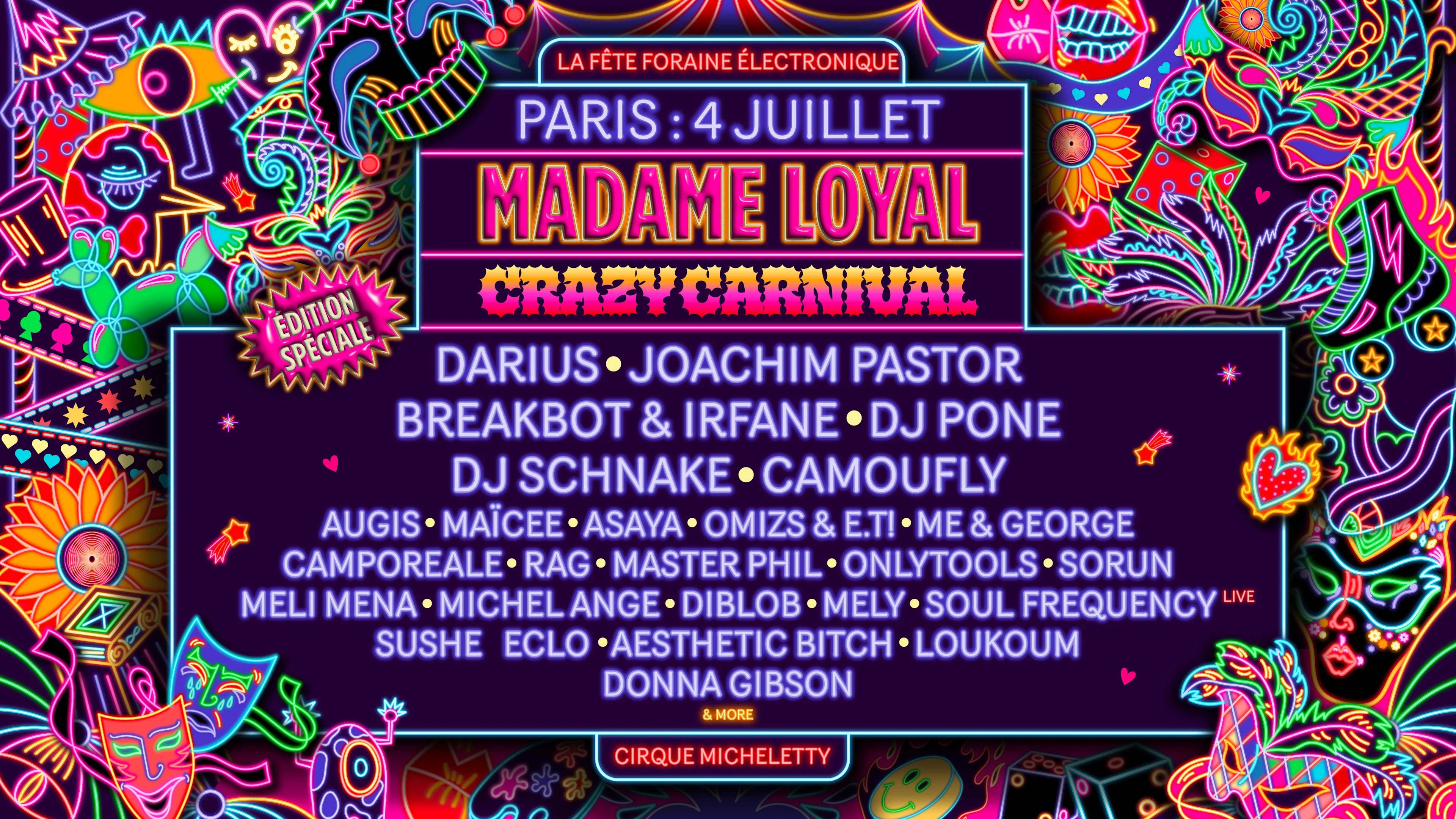 Madame Loyal Paris - Crazy Carnaval Edition Cover
