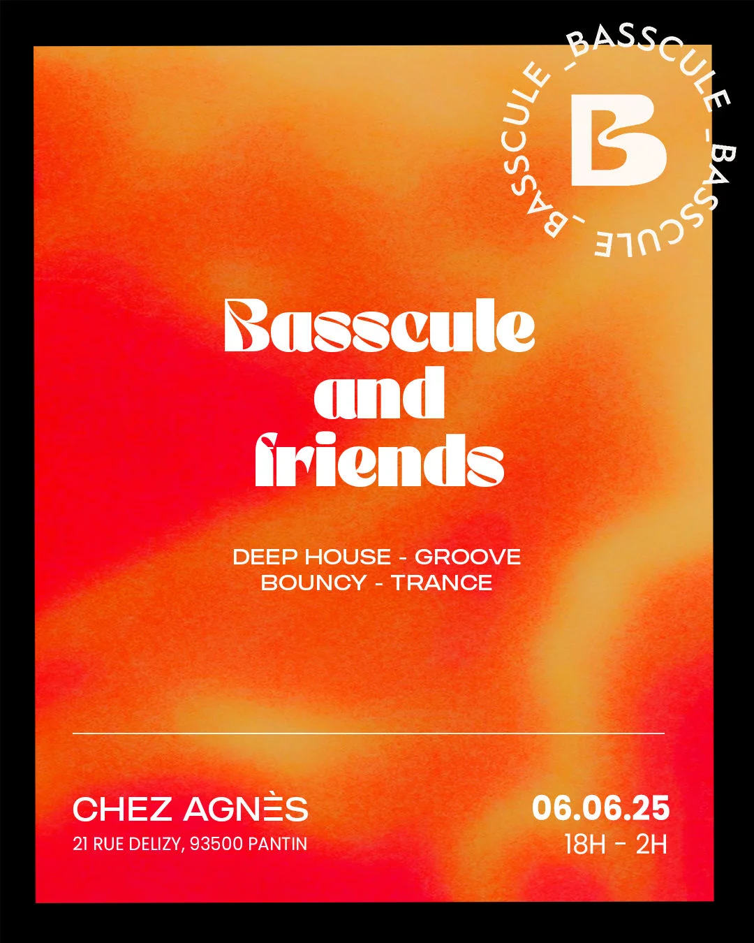 Basscule & Friends - Chez Agnès Cover