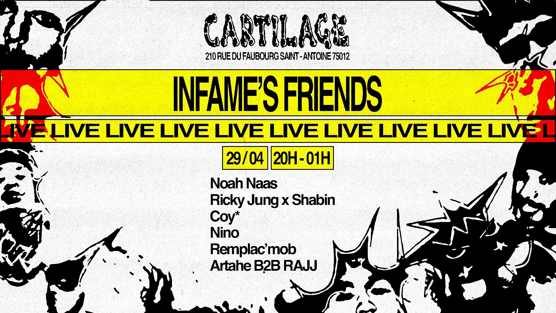 Infame’S Friends Cover