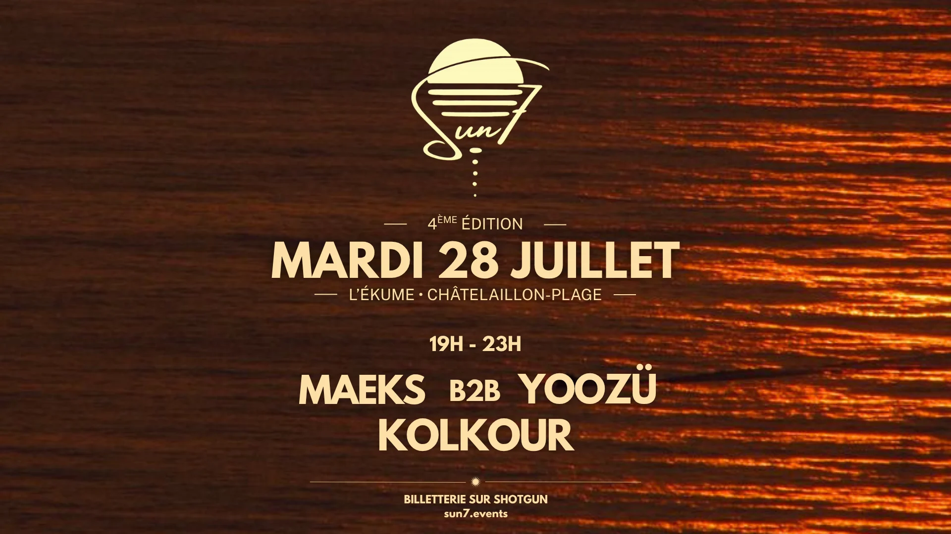 Sun7 #4 - L'ékume - 28 Juillet 2026 Cover