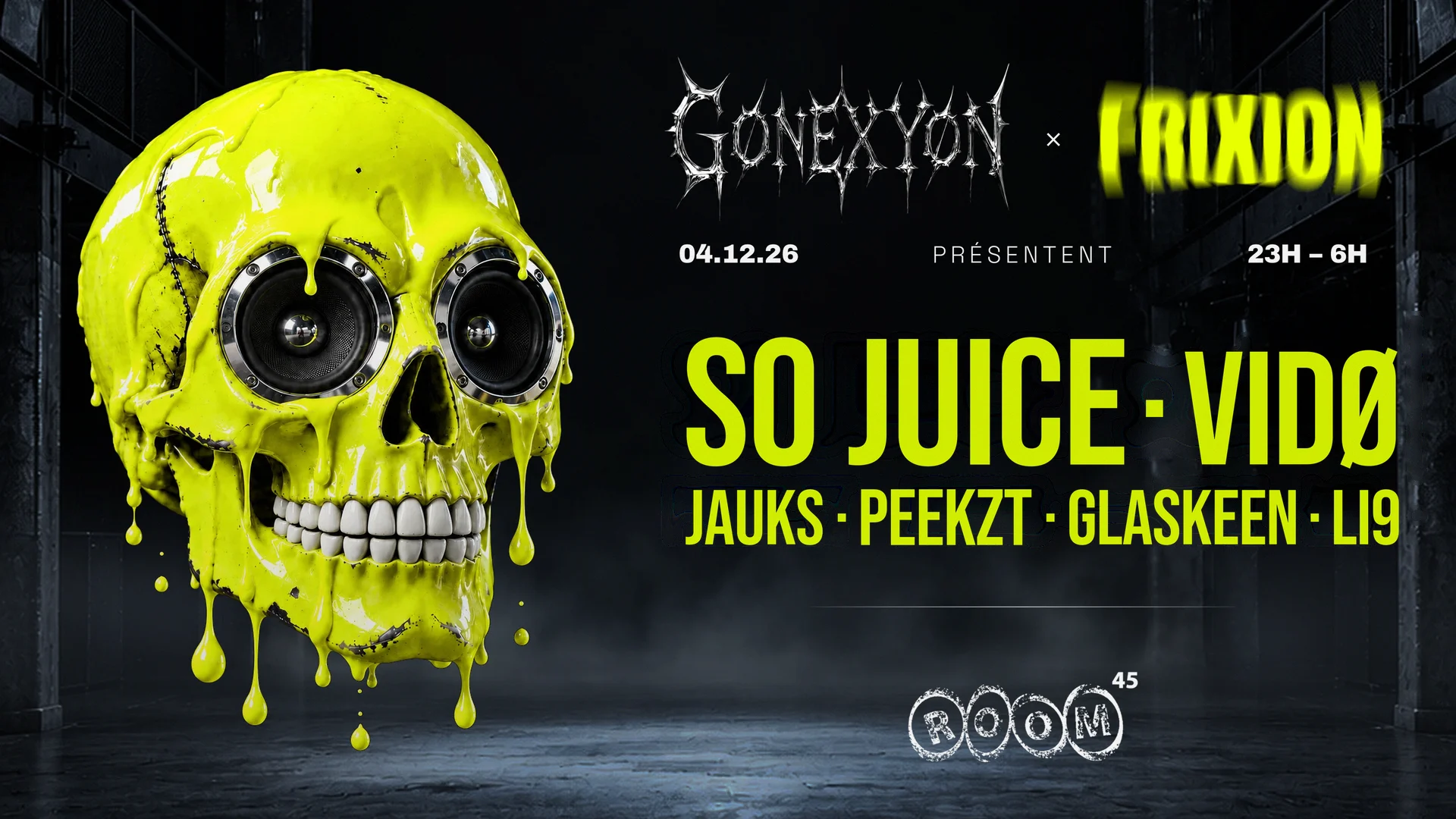 Frixion X Gønexyøn : So Juice, Vidø, Jauks, Peekzt... Cover