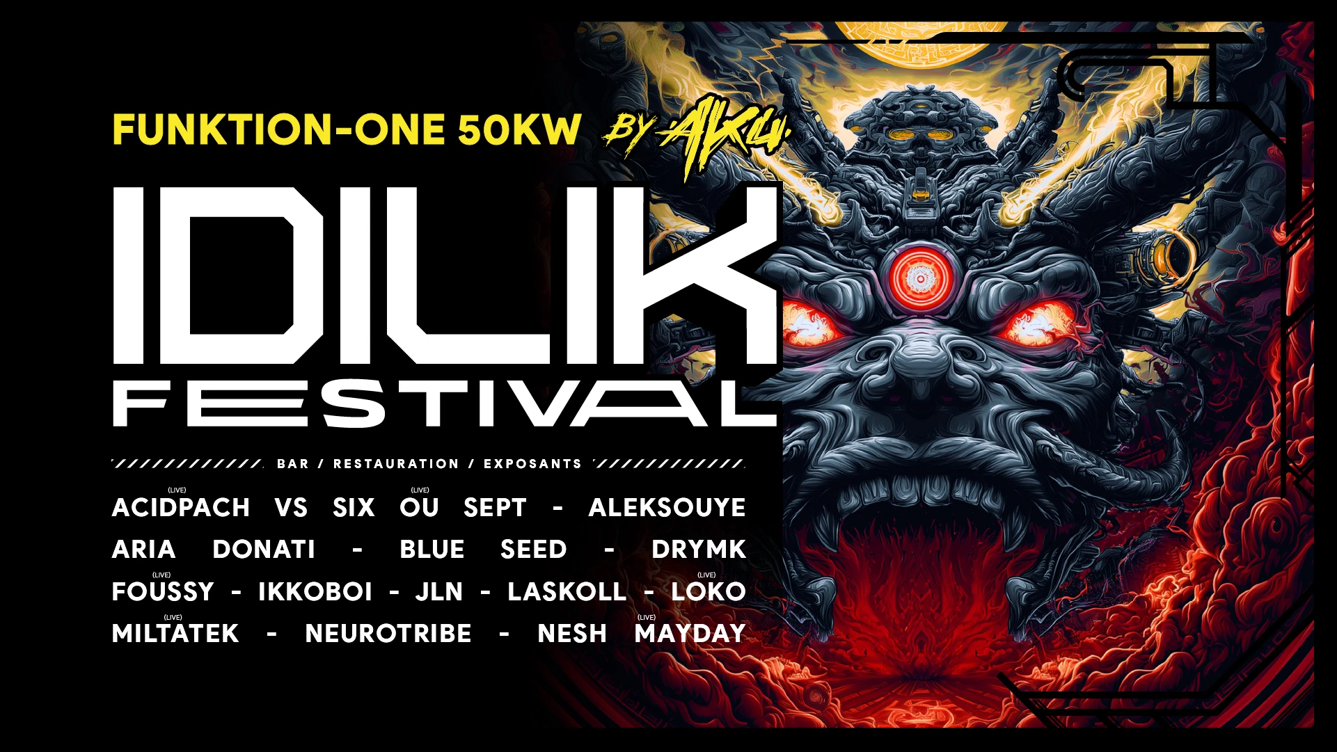 Idilik Festival 2026 - Motoco Mulhouse Cover