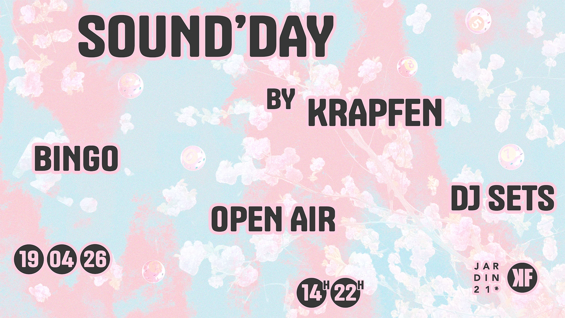 Sound'day By Krapfen - Jardin21 - Open Air Cover