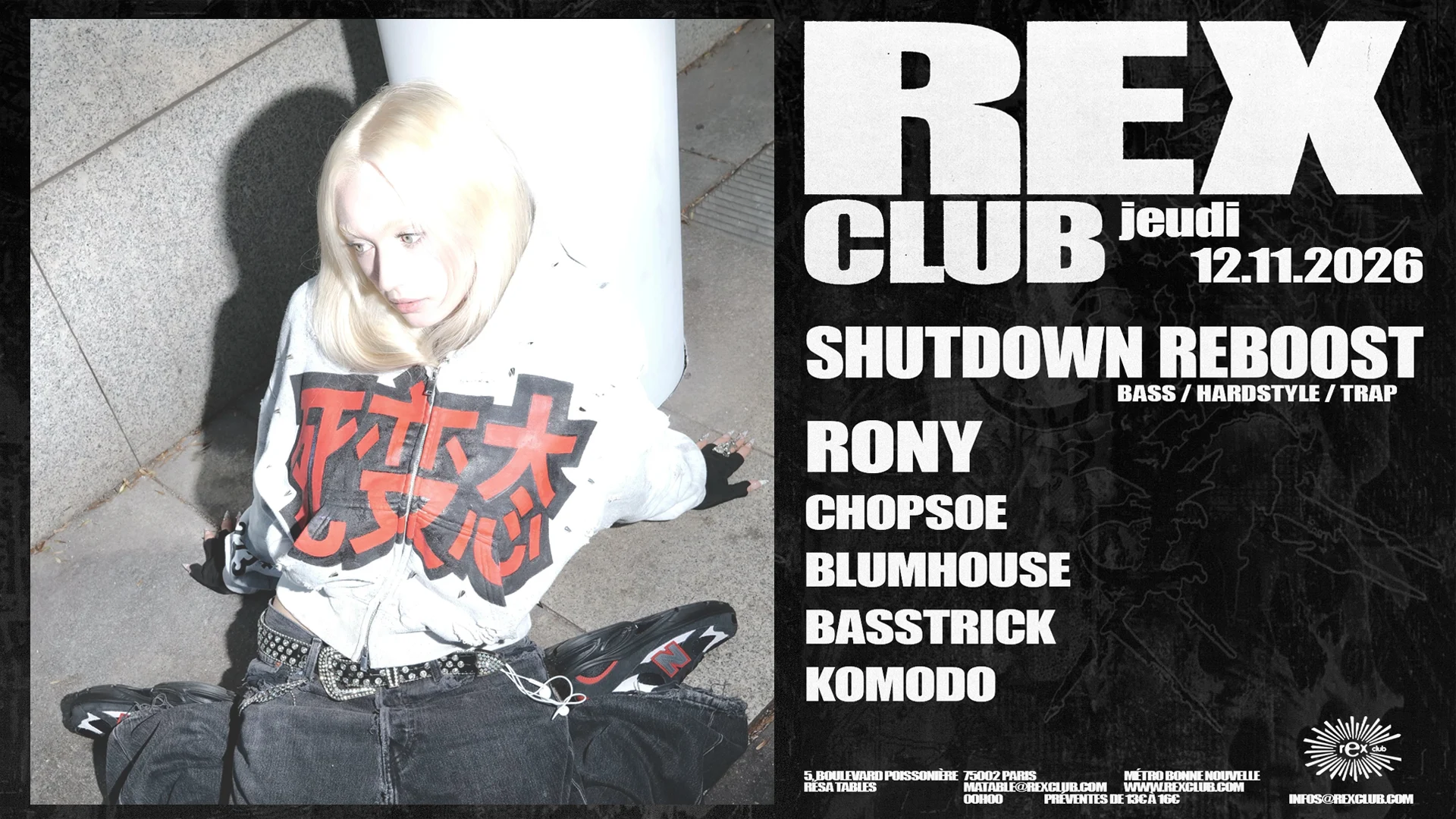 Shutdown Reboost: Rony, Chopsoe Blumhouse, Basstrick, Komodo Cover
