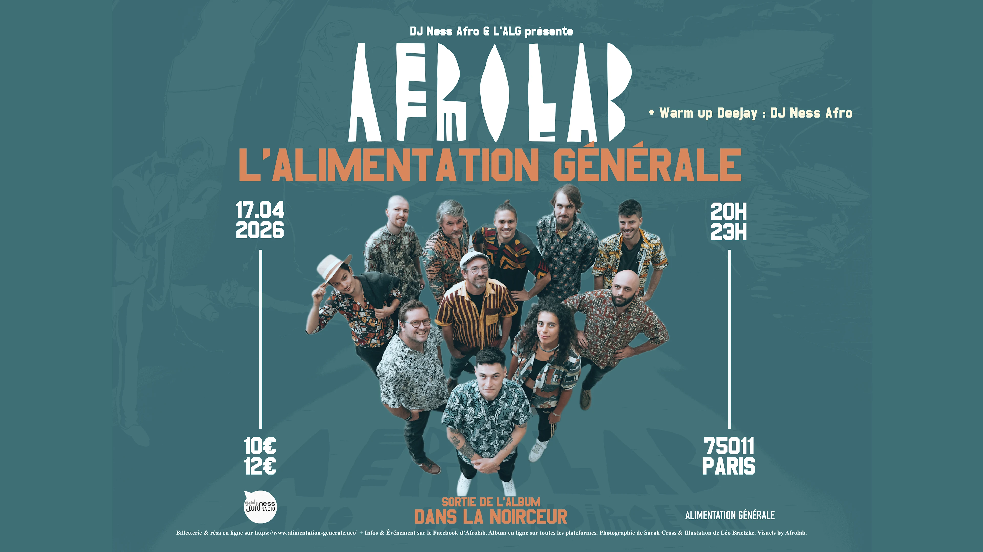 Afrolab Release Party Cover