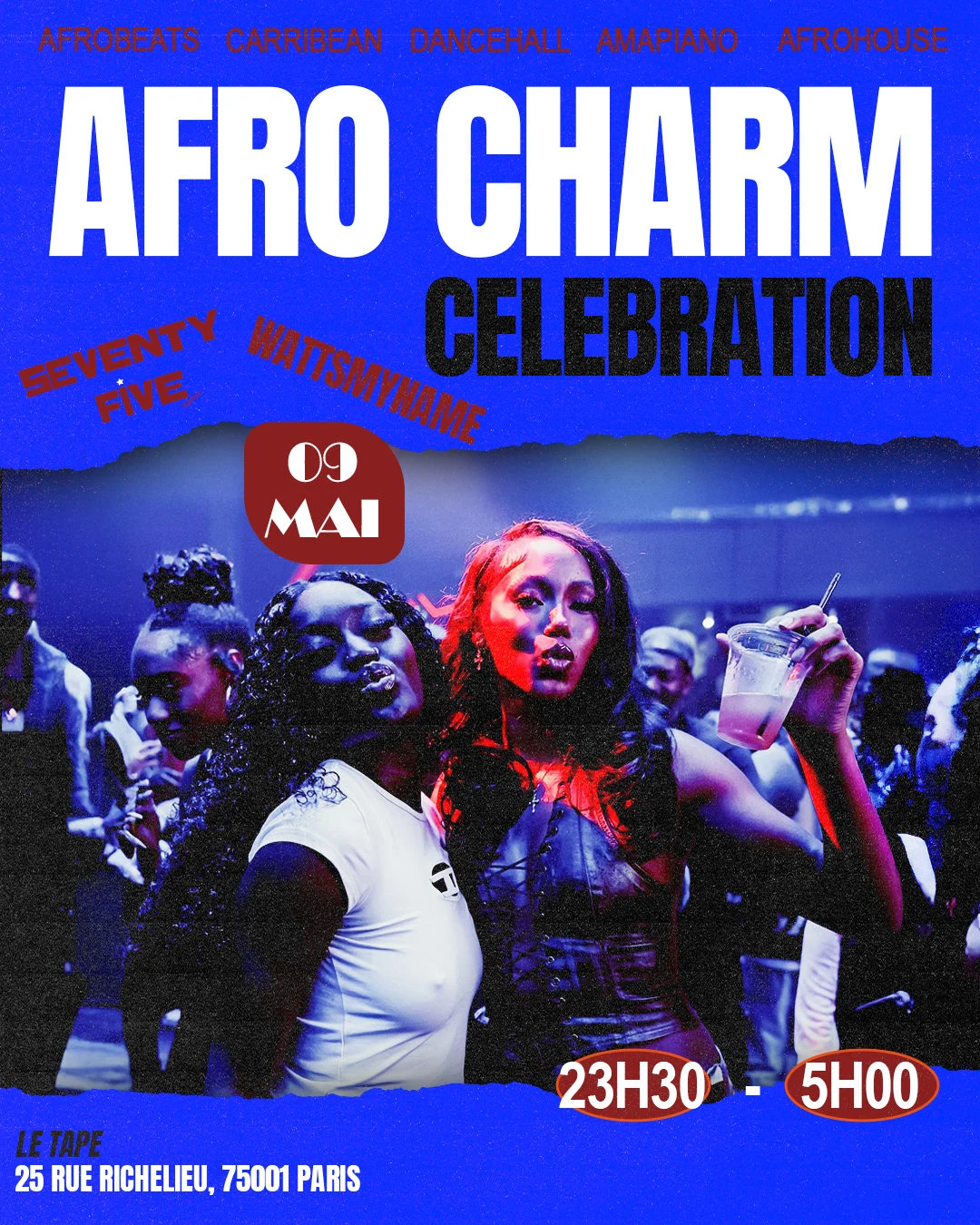 Afro Charm Celebration Cover