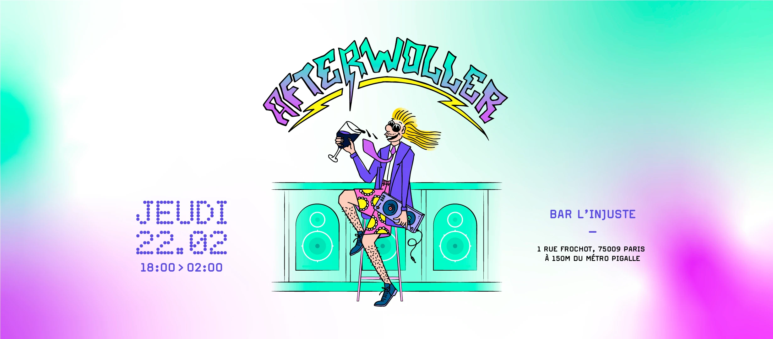 Afterwoller W/ L'injuste Pigalle (Free) Cover