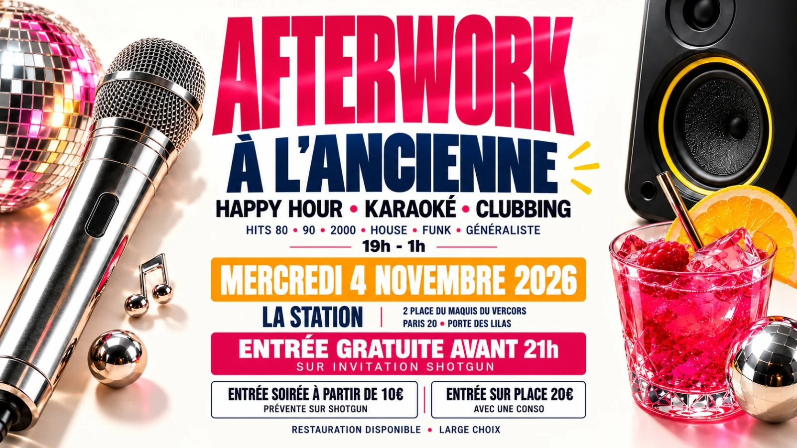 Afterwork A L'ancienne Paris Cover
