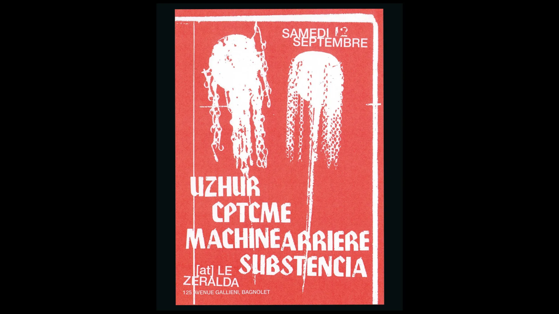 Uzhur, Cptcme, Machine Arrière, Substencia Cover