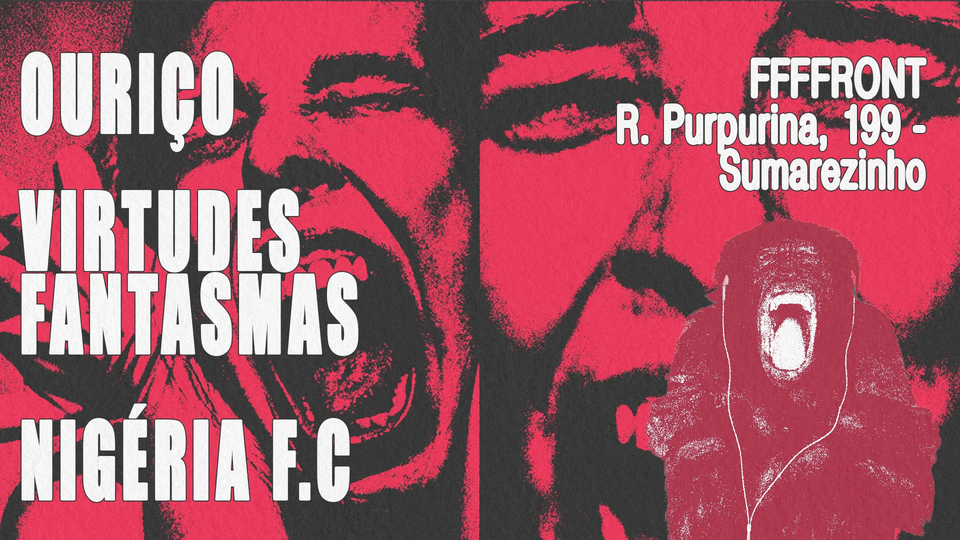 Virtudes Fantasmas + Ouriço & Nigéria F.C Cover