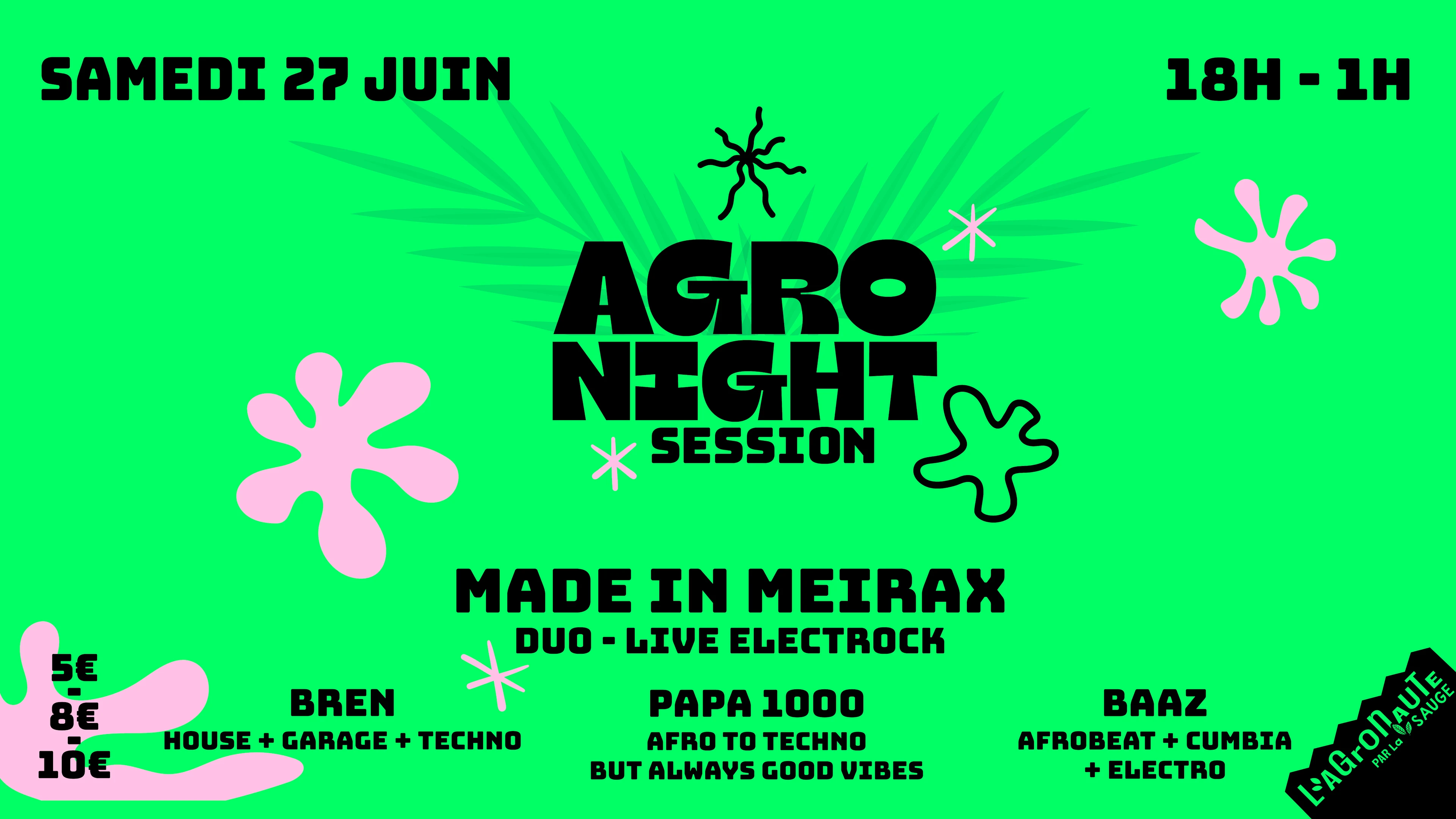Agro Night Session — Vol. 1 Cover