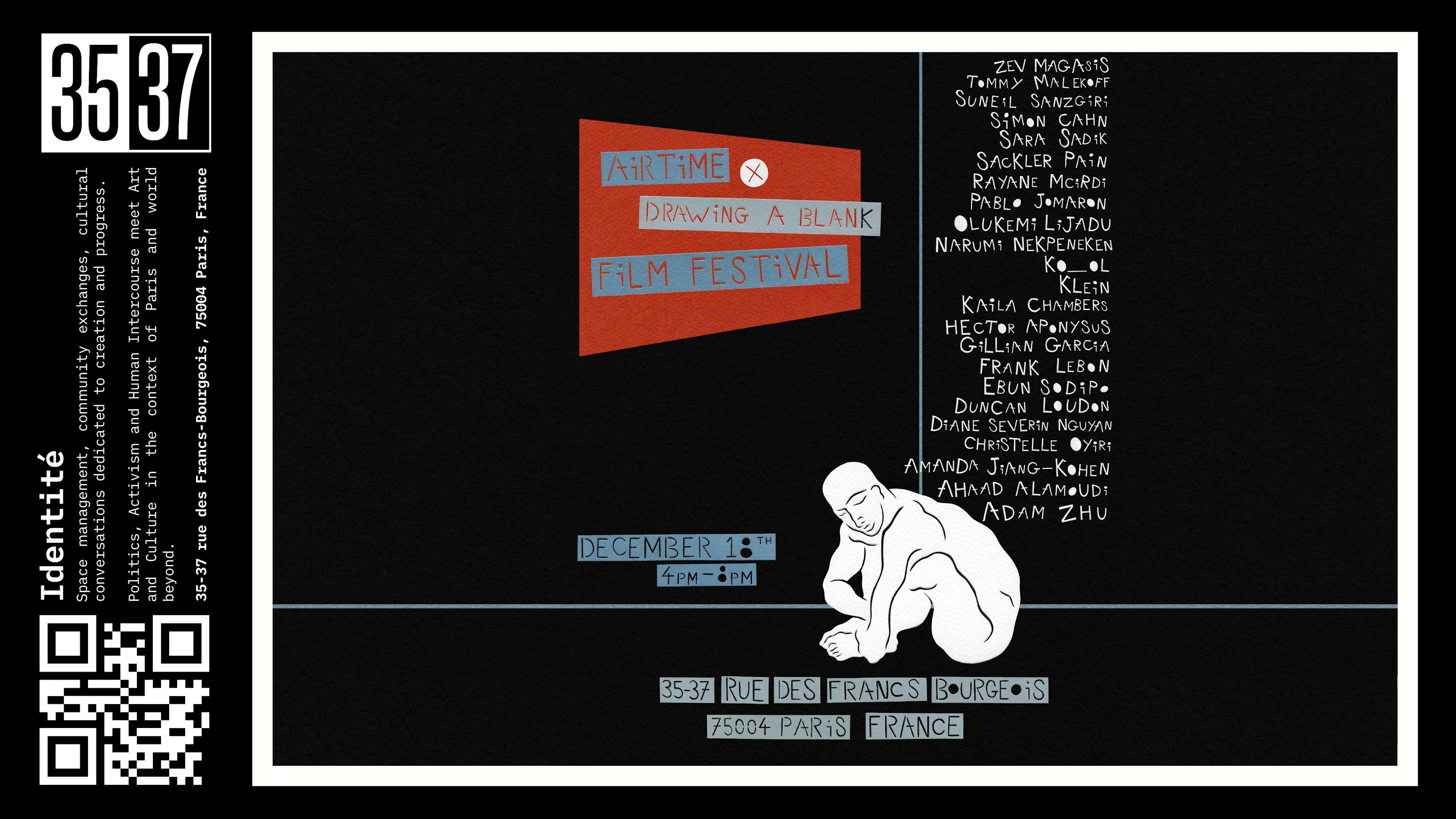Airtime + Drawing A Blank - Film Festival Cover